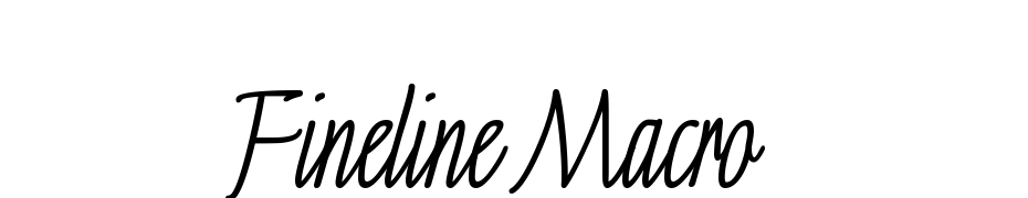 Fineline Macro Schrift Herunterladen Kostenlos