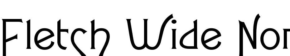Fletch Wide Normal Font Download Free