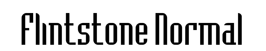 Flintstone Normal Font Download Free