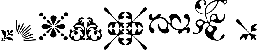 Fleurons Medium Font Download Free