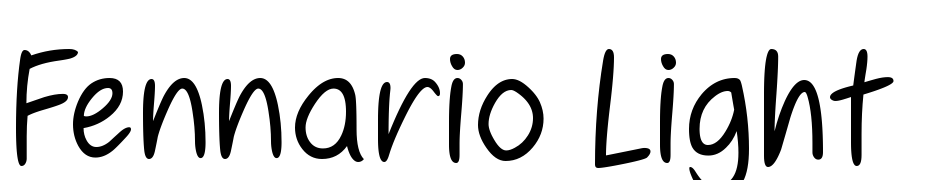 Fennario Light Font Download Free