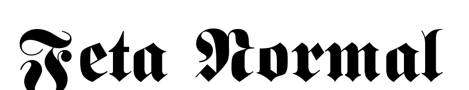 Feta Normal Font Download Free