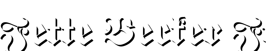 Fette Becker Fraktur Onl Shad cкачати шрифт безкоштовно
