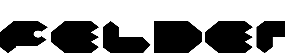 Feldercarb Expanded Font Download Free