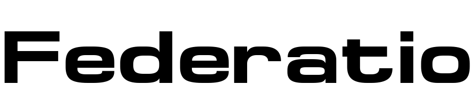Federation Bold Font Download Free
