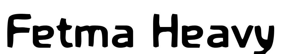 Fetma Heavy Font Download Free