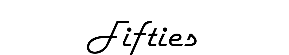 Fifties Font Download Free