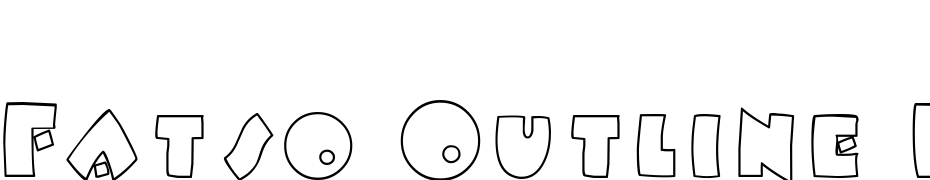 Fatso Outline Heavy Font Download Free