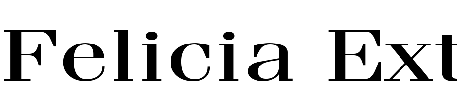 Felicia Extended Font Download Free