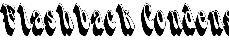 Flashback Condensed Font Download Free