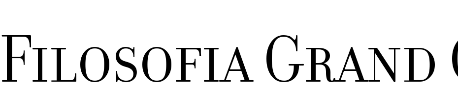 Filosofia Grand Caps Regular Font Download Free