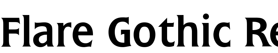 Flare Gothic Regular Font Download Free