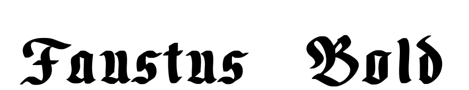 Faustus Bold Font Download Free