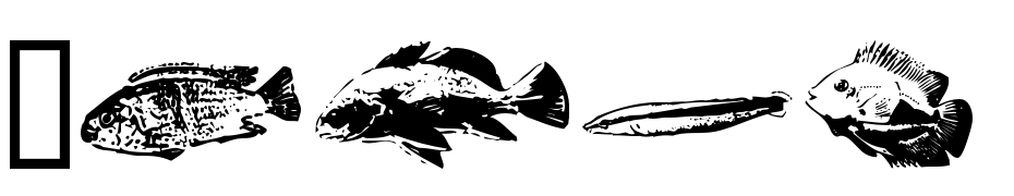 Fishy Print One AOE Font Download Free