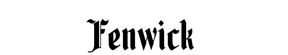 Fenwick Font Download Free