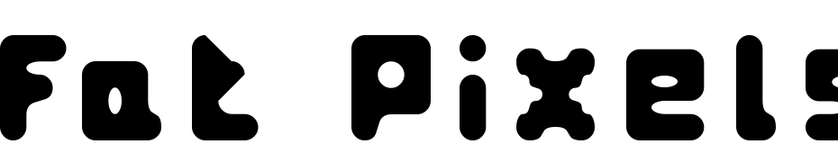 Fat Pixels Font Download Free