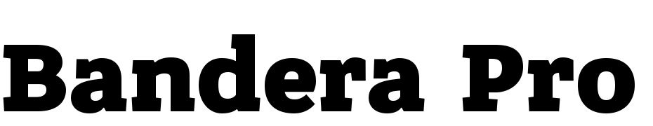 Bandera Pro Heavy Schrift Herunterladen Kostenlos