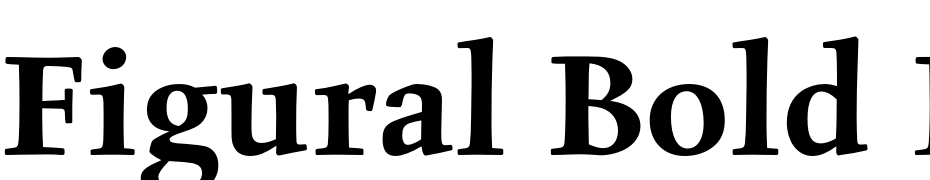 Figural Bold Plain Font Download Free