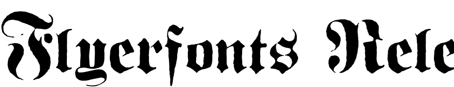 Flyerfonts Release Font Download Free