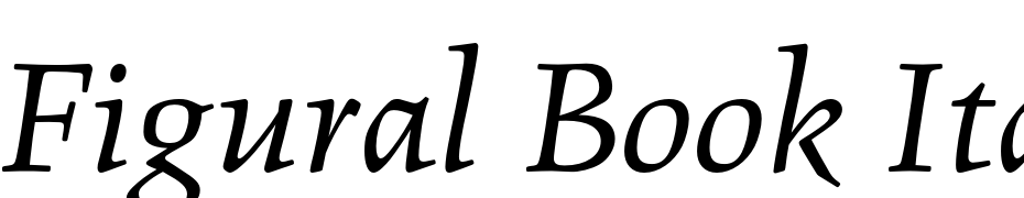 Figural Book Italic Plain Font Download Free