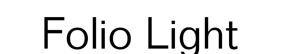 Folio Light Polices Telecharger