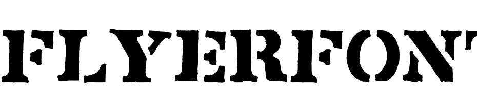 Flyerfonts Crucified Scarica Caratteri Gratis