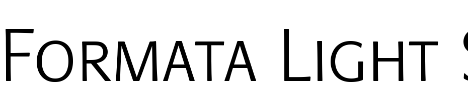 Formata Light SC Font Download Free