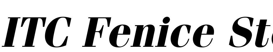 ITC Fenice Std Bold Oblique Font Download Free