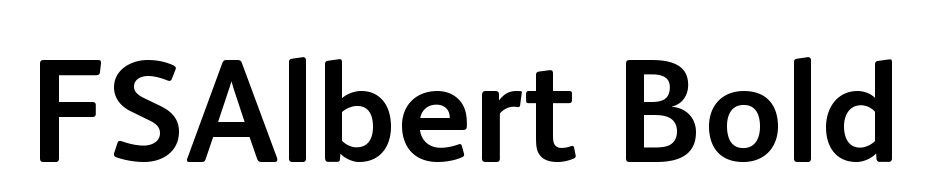 FSAlbert Bold Font Download Free