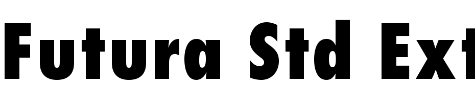 Futura Std Extra Bold Condensed Font Download Free