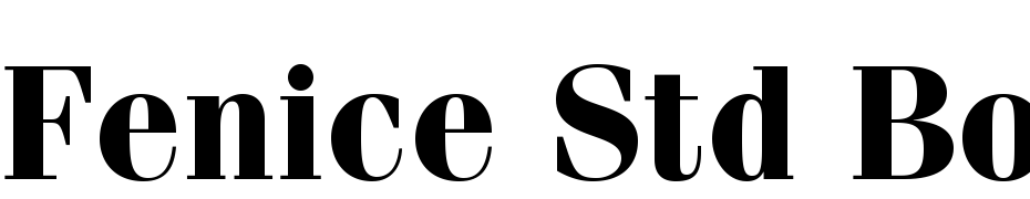 ITC Fenice Std Bold Font Download Free