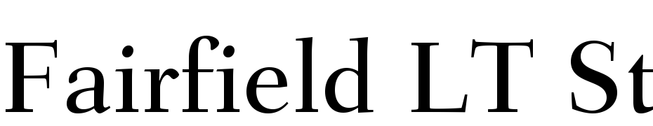 Fairfield LT Std 55 Medium Font Download Free