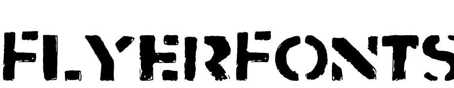 Flyerfonts Reject Font Download Free