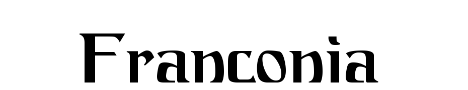 Franconia Font Download Free