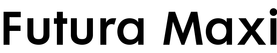 Futura Maxi CG Demi Schrift Herunterladen Kostenlos