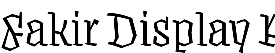 Fakir Display Regular Font Download Free