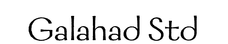 Galahad Std Font Download Free