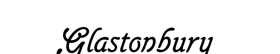 Glastonbury Plain Font Download Free