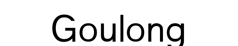 Goulong Font Download Free