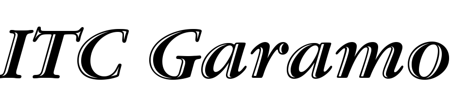 ITC Garamond Handtooled Std Bold Italic Font Download Free