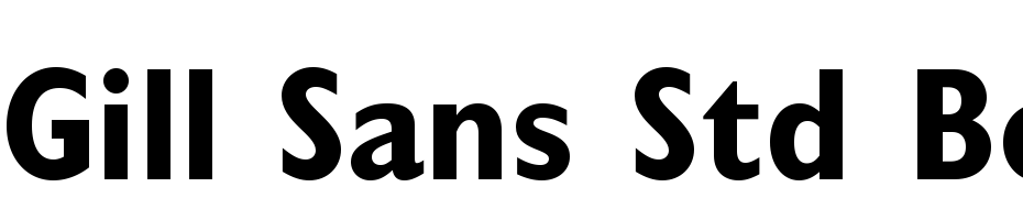 Gill Sans Std Scarica Caratteri Gratis