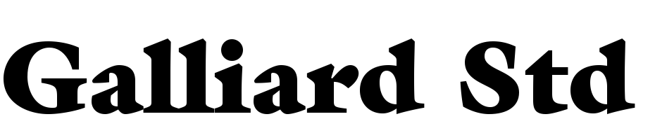 ITC Galliard Std Ultra Font Download Free