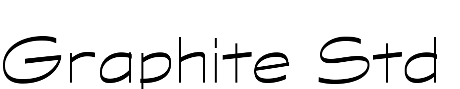 Graphite Std Light Wide Font Download Free