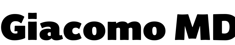 Giacomo MD Black Font Download Free