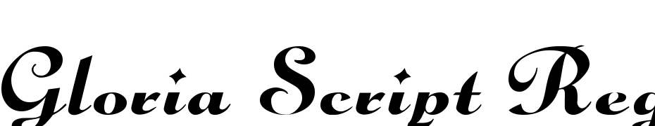 Gloria Script Regular Fuente Descargar Gratis
