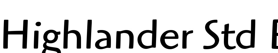 ITC Highlander Std Book Font Download Free