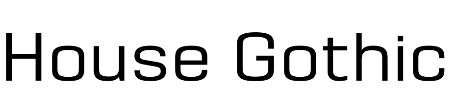 House Gothic HG23Text Light Font Download Free
