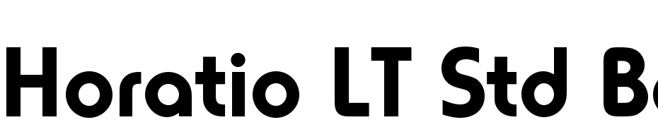 Horatio LT Std Bold Font Download Free