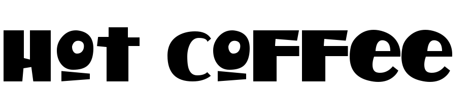 Hot Coffee Font Font Download Free