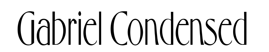 Gabriel Condensed Font Download Free